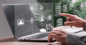 CRM and business flow chart