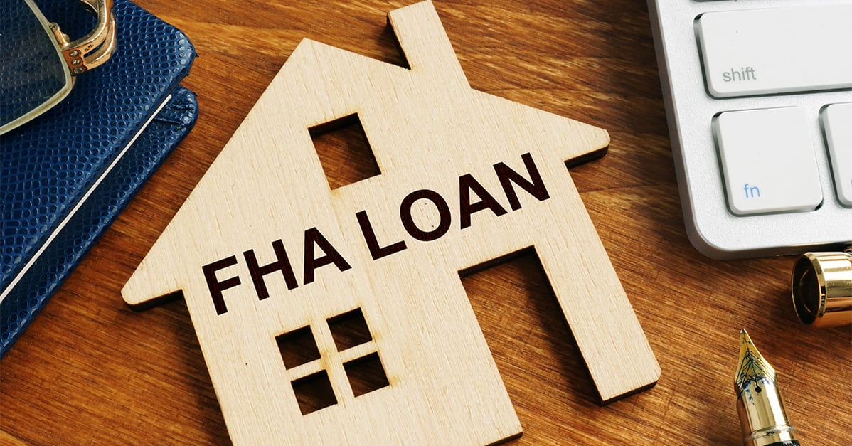 FHA loan written on the model of home