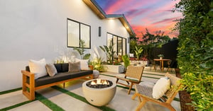 Modern patio