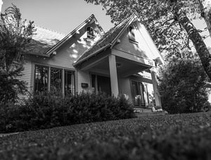 A house covered by a home warranty