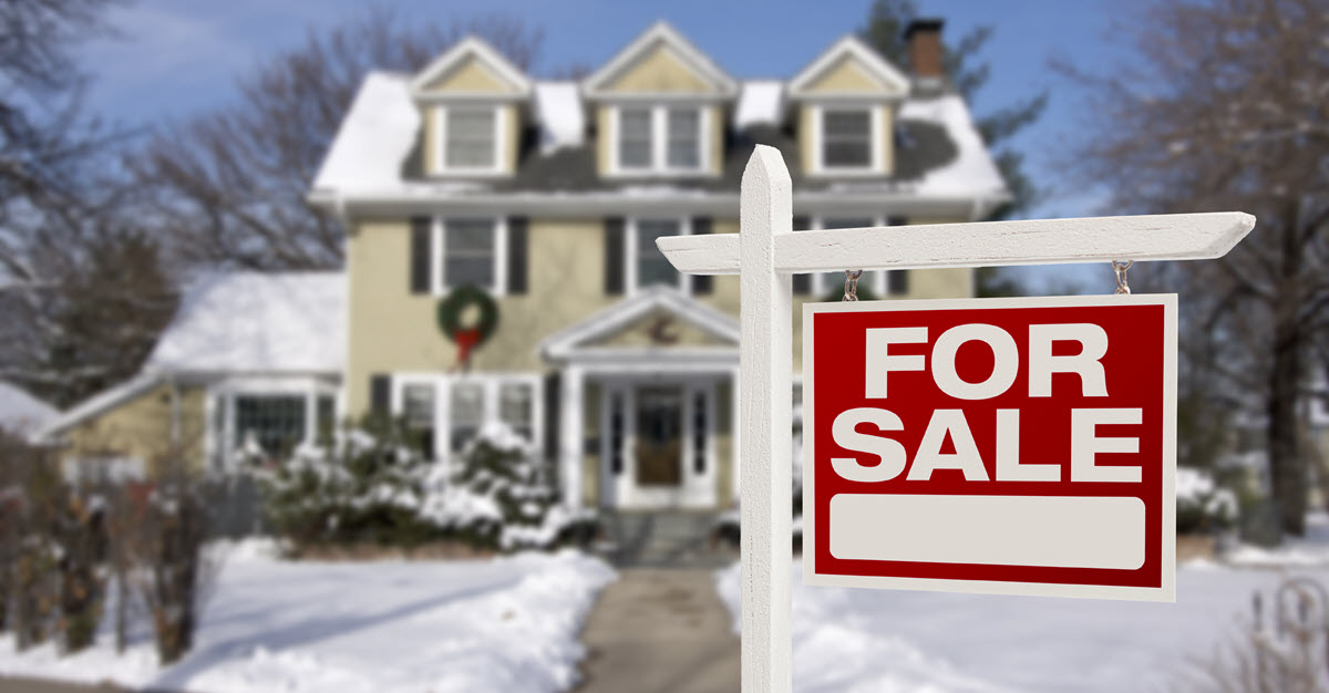 Selling home during the winter